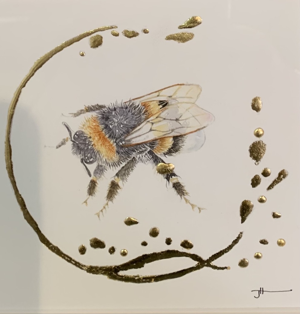 Jacueline Hocquard |Bee Kind III| McAtamney Gallery and Design Store | Geraldine NZ